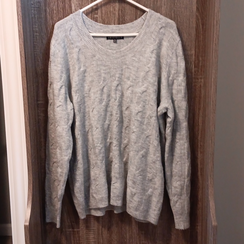 Love Ellie gray sweater